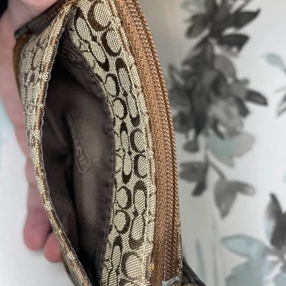 Coach Mini Card Case with Keychain - Picture 7 of 10